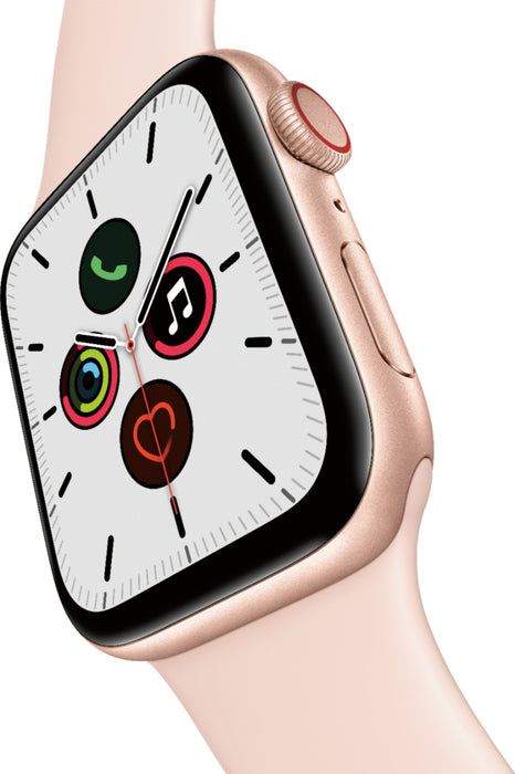 Apple Watch Series 5 (GPS + LTE) 44mm Aluminum Case (Gold) - Refurbished