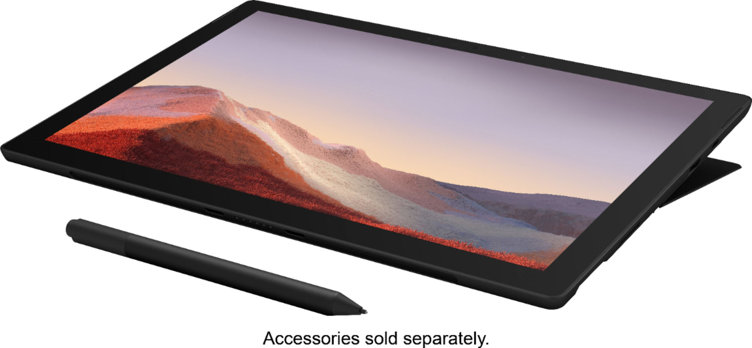 Microsoft Surface Pro 7 12.3" Intel Core i7 16GB RAM 256GB SSD (Matte Black) - Refurbished