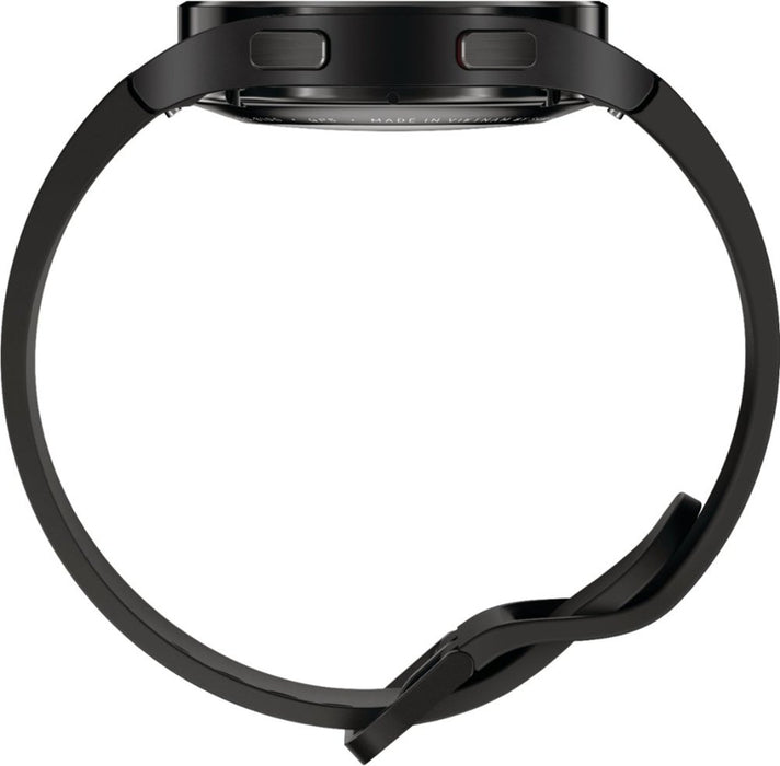 Galaxy Watch 4 Aluminum Smartwatch 40mm LTE Black Band (Black) - Refurbished