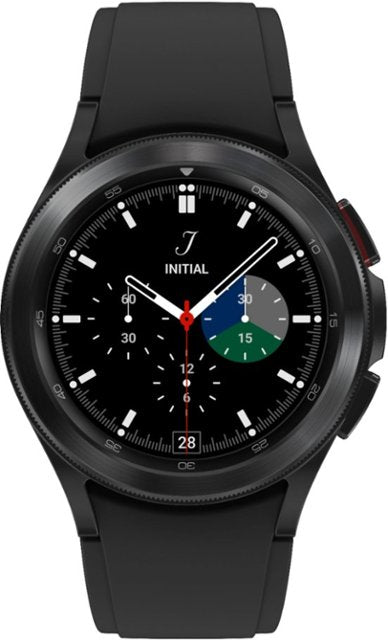 Samsung Galaxy Watch 4 Classic Stainless Steel Smartwatch 42mm LTE (Black) - Refurbished