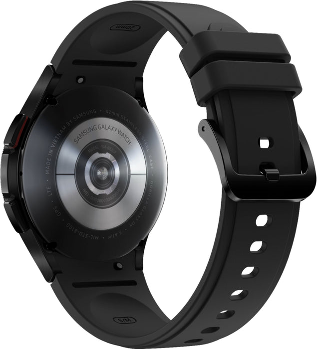 Samsung Galaxy Watch 4 Classic Stainless Steel Smartwatch 42mm LTE (Black) - Refurbished