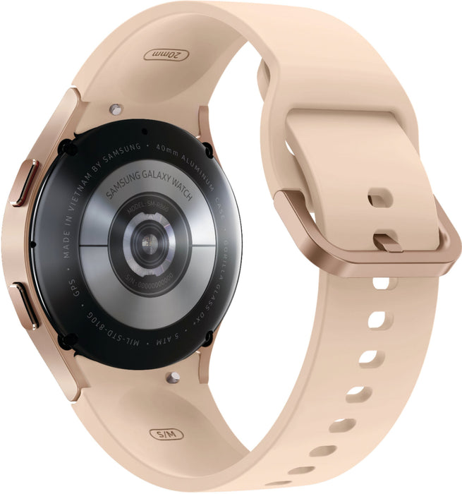 Samsung Galaxy Watch 4 Aluminum Smartwatch 40mm BT (Gold) - Refurbished