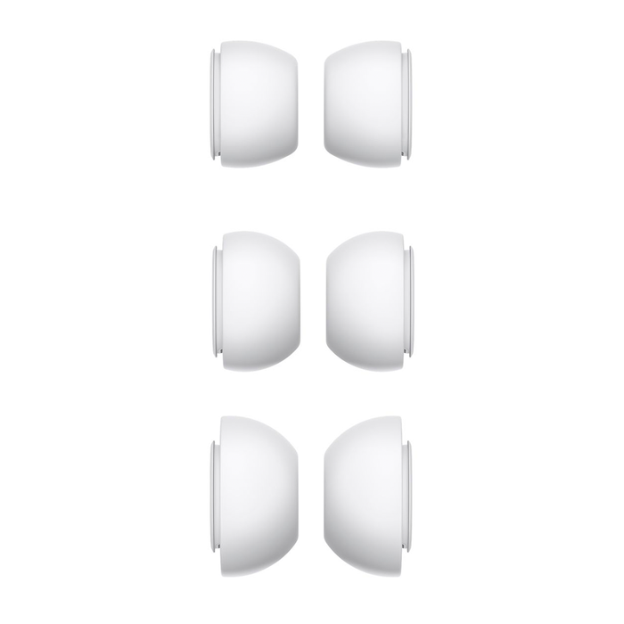 Replacement Silicone Ear Tips for Apple Airpods Pro (White) - Accessories