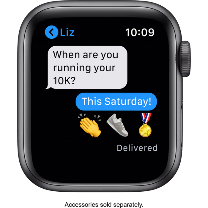 Apple Watch Series 6 (GPS) 40mm Aluminum Case (Space Gray) - Refurbished