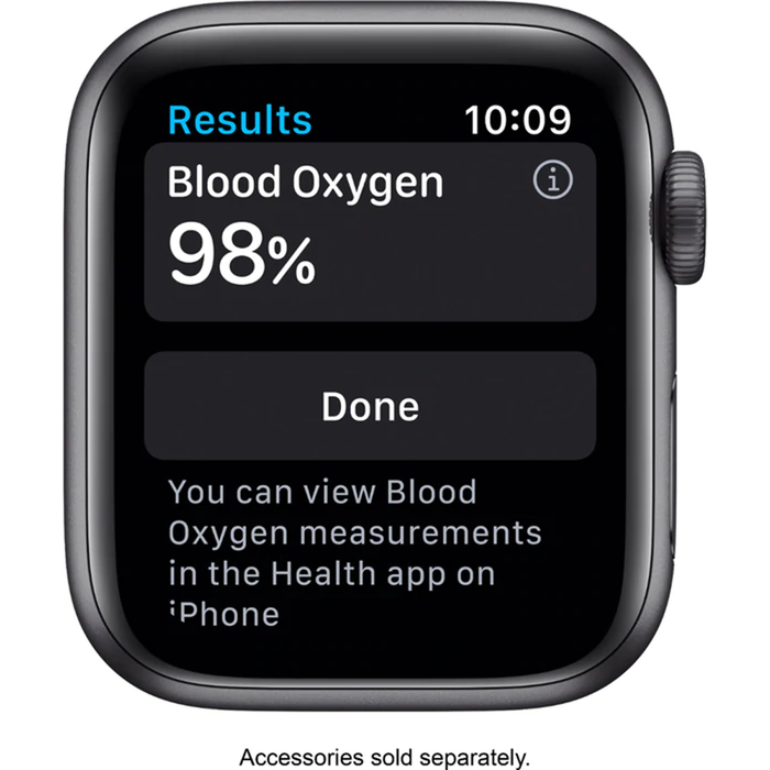 Apple Watch Series 6 (GPS) 40mm Aluminum Case (Space Gray) - Refurbished