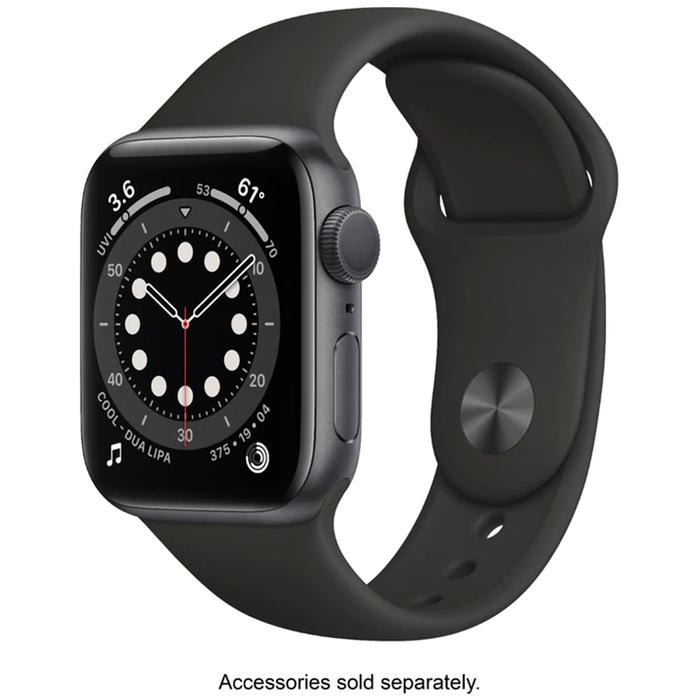 Apple Watch Series 6 (GPS) 40mm Aluminum Case (Space Gray) - Refurbished