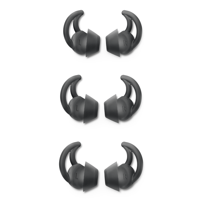 Bose QC30 QC20 Proflight SoundSport Wireless Free StayHear+ Ear Tips Rubber Gels 3 Pairs - Accessories