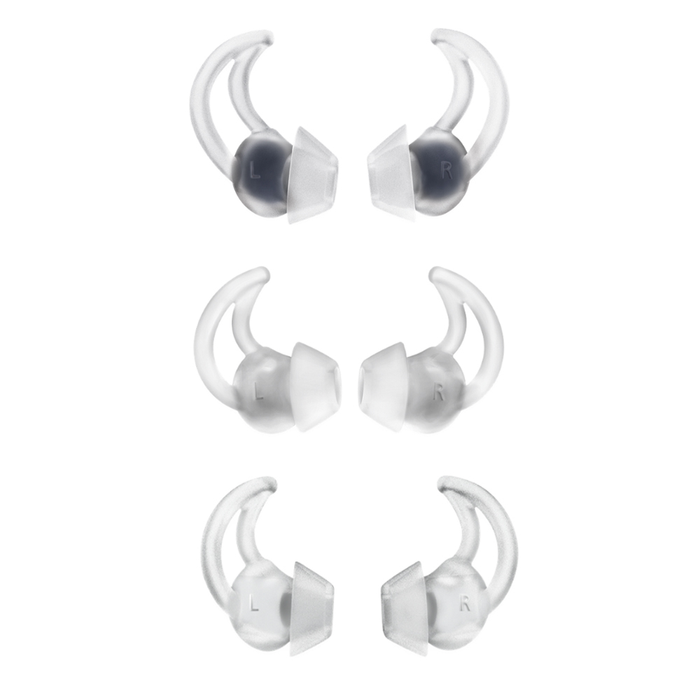 Bose QC30 QC20 Proflight SoundSport Wireless Free StayHear+ Ear Tips Rubber Gels 3 Pairs - Accessories