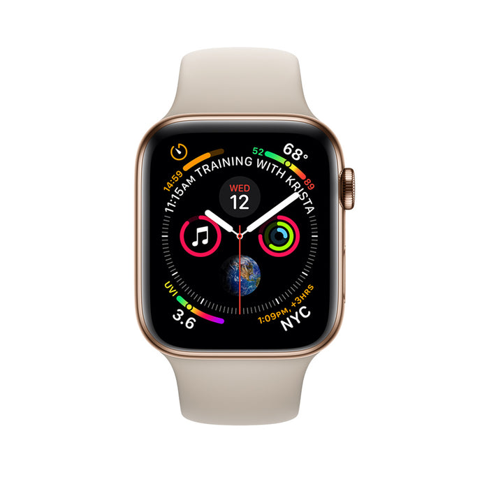Apple Watch Series 4 (GPS + Cellular) 44mm Stainless Steel Case - Refurbished