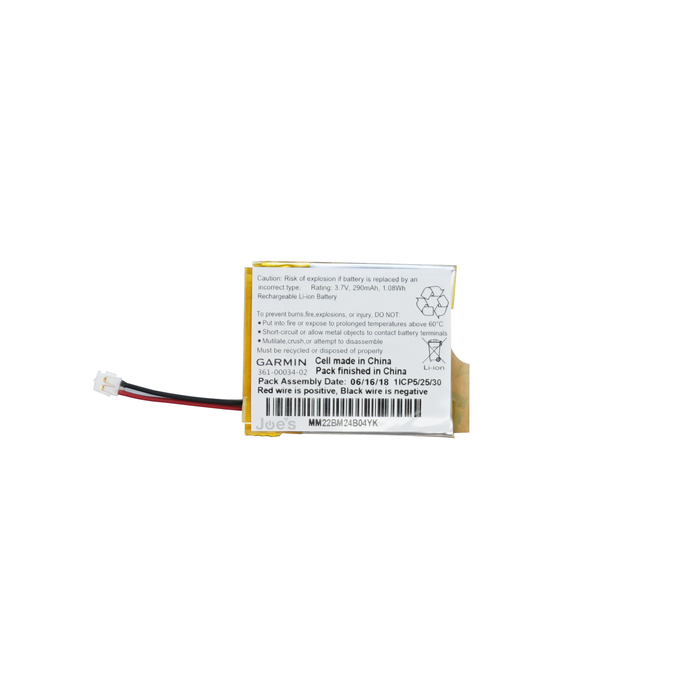 Garmin Fenix 3 HR Battery Replacement 290mAh - Parts