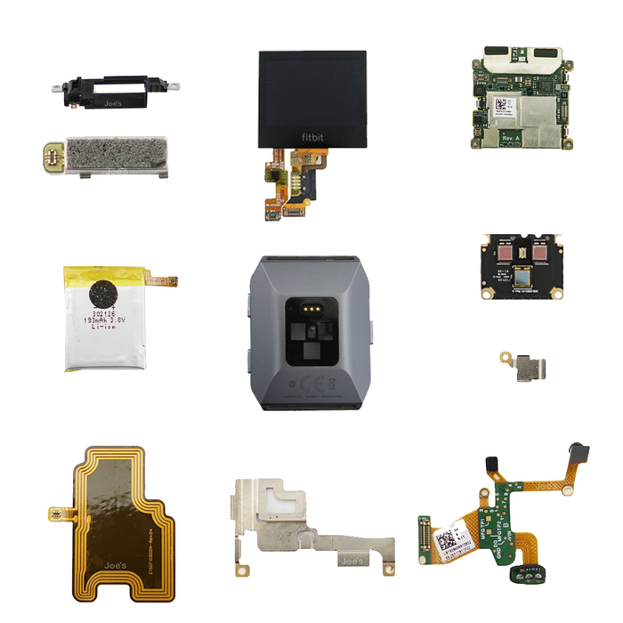 Fitbit Ionic FB503 Battery Screen Main Board PCB Ribbon Repair - Parts
