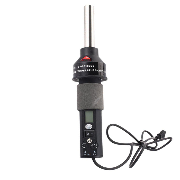 Hot Heat Gun Air Station 200W Handheld Portable (Black) - Tools