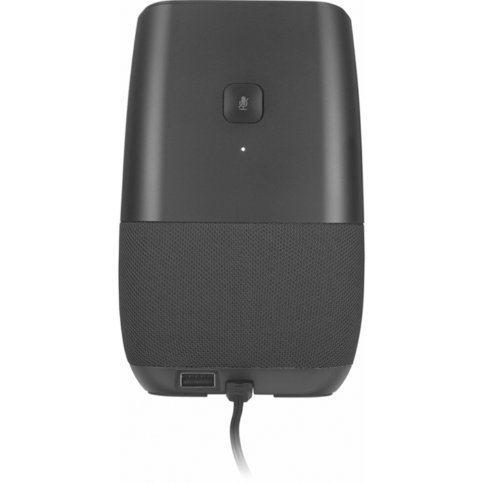 Insignia Voice Smart Bluetooth Speaker with Google Assistant (Black) [Refurbished]