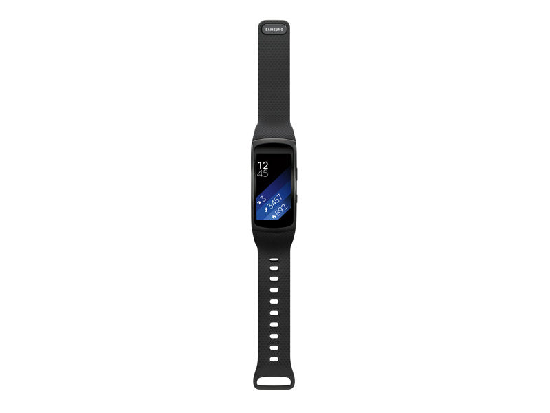 Samsung Fitness Tracker Watch Gear Fit 2 Smartwatch (Black) - Refurbished