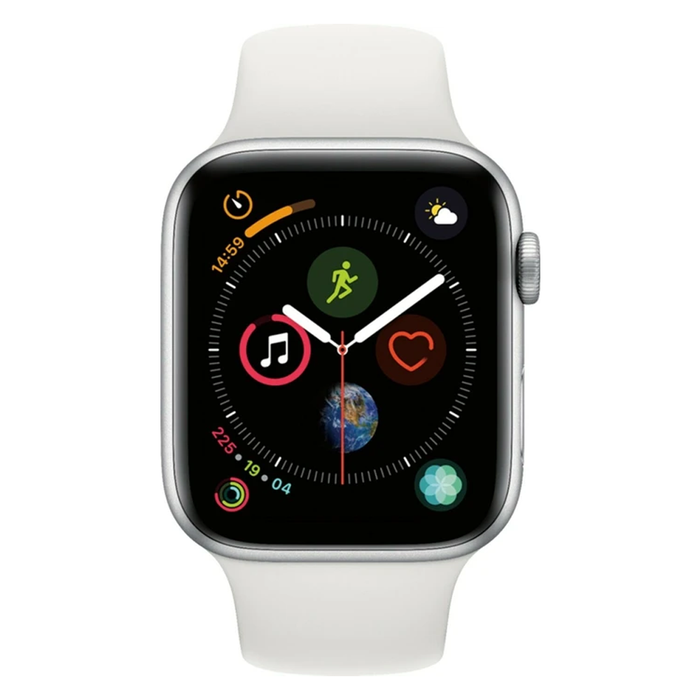 Apple Watch Series 4 (GPS + Cellular) 44mm Aluminum Case (Silver) - Refurbished