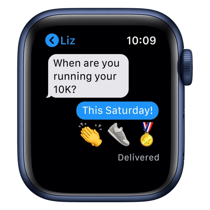 Apple Watch Series 6 (GPS + Cellular) 40mm Aluminum Case (Blue) - Refurbished