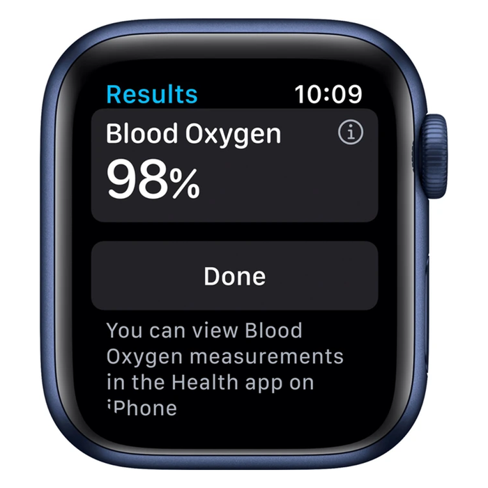 Apple Watch Series 6 (GPS + Cellular) 40mm Aluminum Case (Blue) - Refurbished