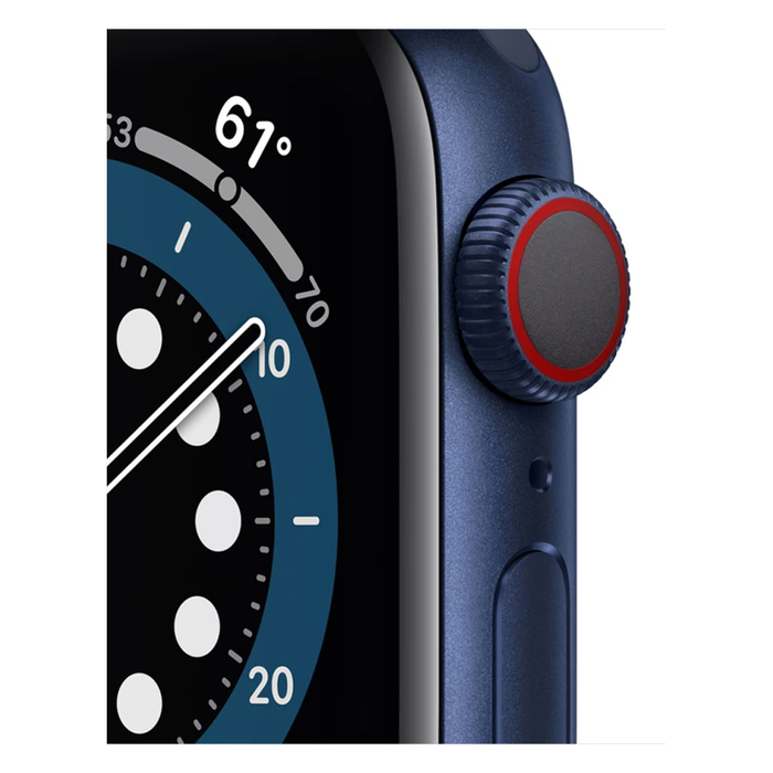 Apple Watch Series 6 (GPS + Cellular) 40mm Aluminum Case (Blue) - Refurbished