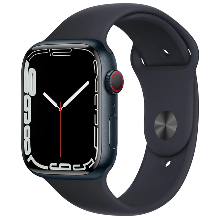 Apple Watch Series 7 (GPS + LTE) 45mm Aluminum Case (Midnight) - Refurbished