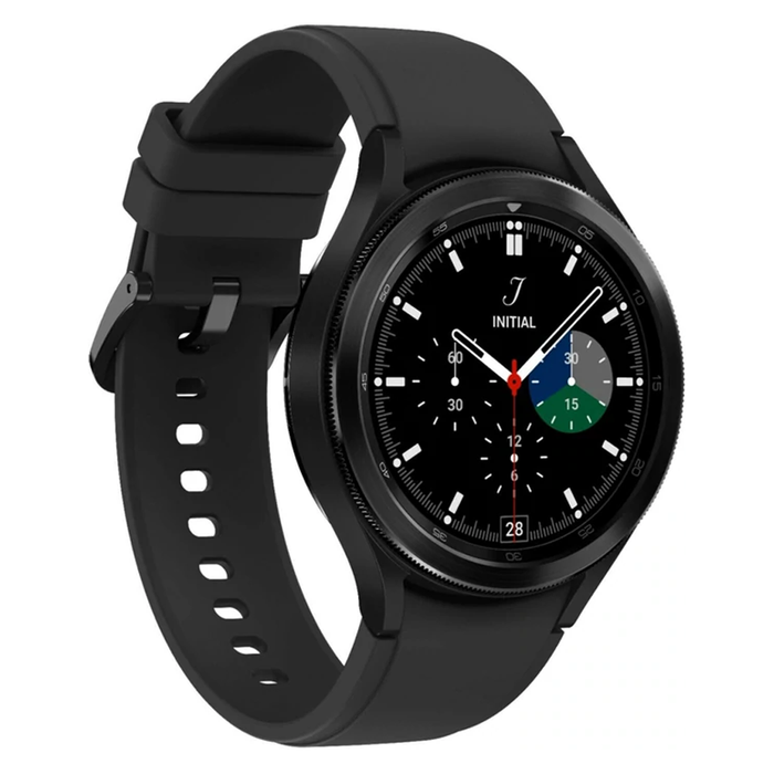Samsung Galaxy Watch 4 Classic Stainless Steel Smartwatch 46mm LTE (Black) - Refurbished