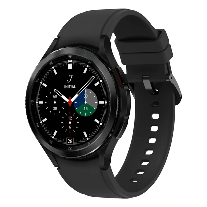 Samsung Galaxy Watch 4 Classic Stainless Steel Smartwatch 46mm BT (Black) - Refurbished