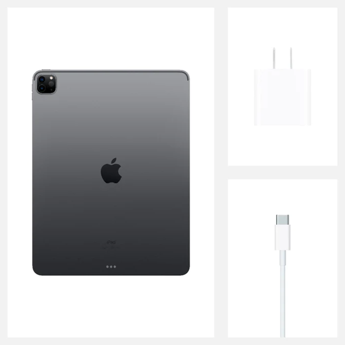Apple 12.9" iPad Pro (4th Generation) Wi-Fi + Cellular 256GB (Space Gray) - Refurbished