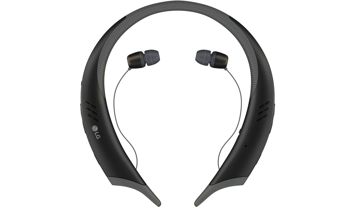 LG Tone Active+ HBS-A100 Wireless Stereo Bluetooth Headset (Black) - Refurbished