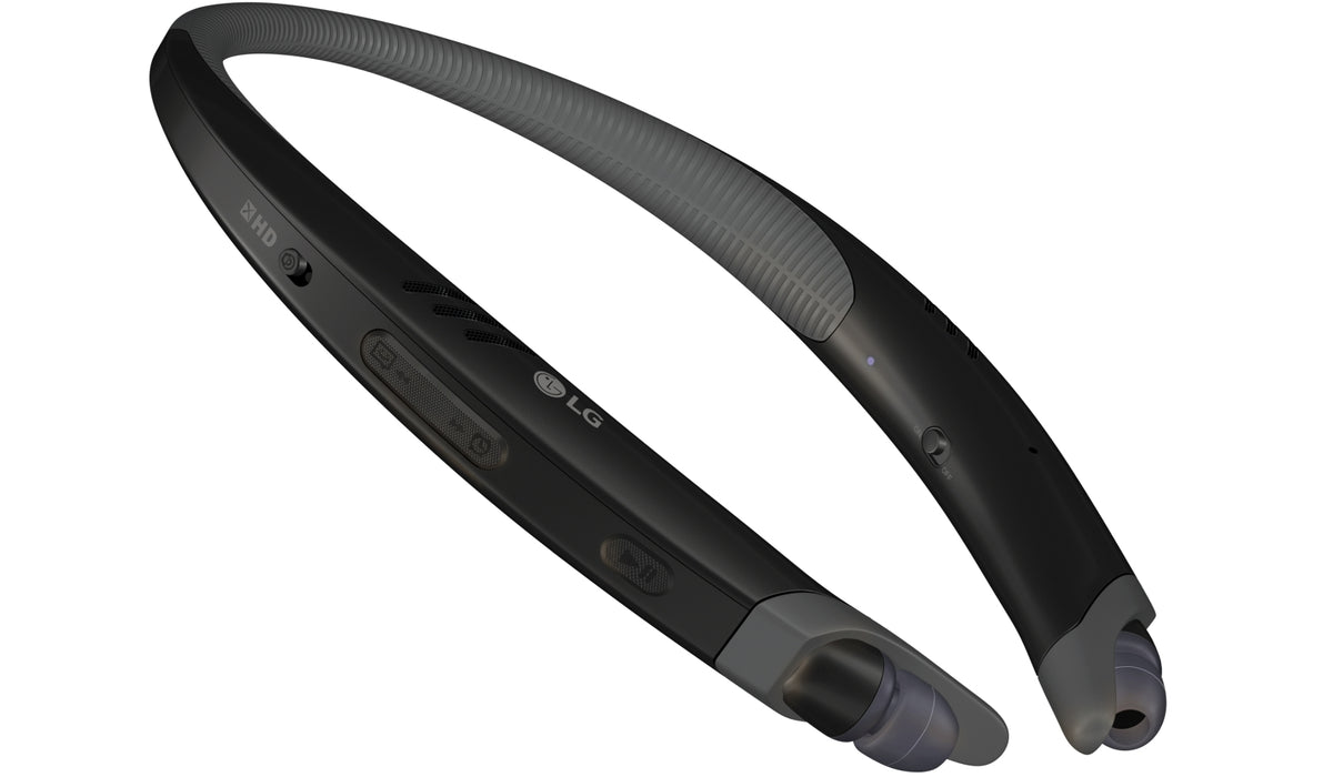 LG Tone Active+ HBS-A100 Wireless Stereo Bluetooth Headset (Black) - Refurbished
