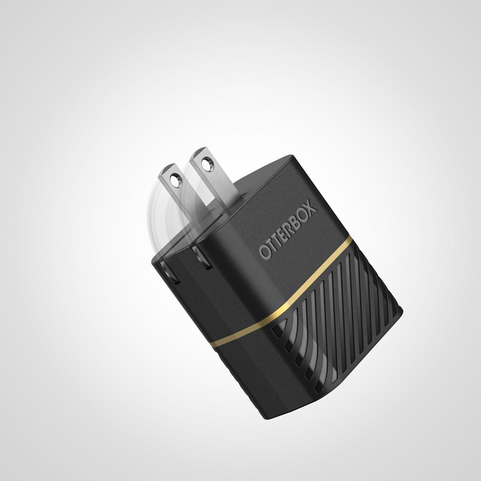 Otterbox USB-C Wall Adapter Charger 30W Fast Charge (Black) - Accessories