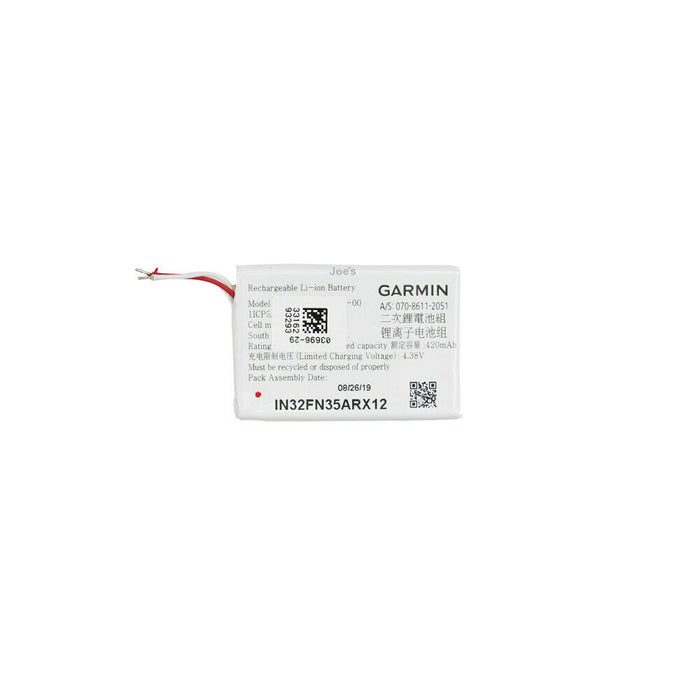 Garmin Fenix 6X 6 X Battery Replacement 420mAh Repair - Parts