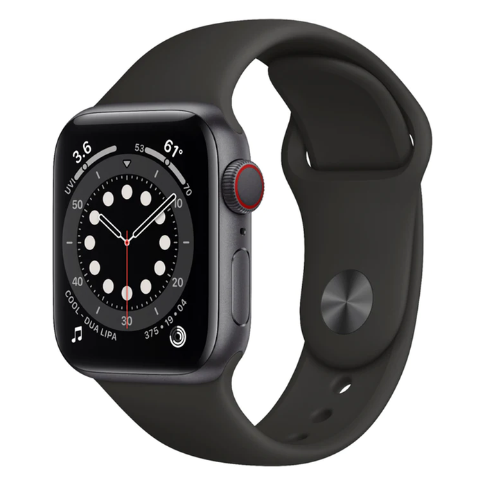 Apple Watch Series 6 (GPS + Cellular) 40mm Aluminum Case (Space Gray) - Refurbished