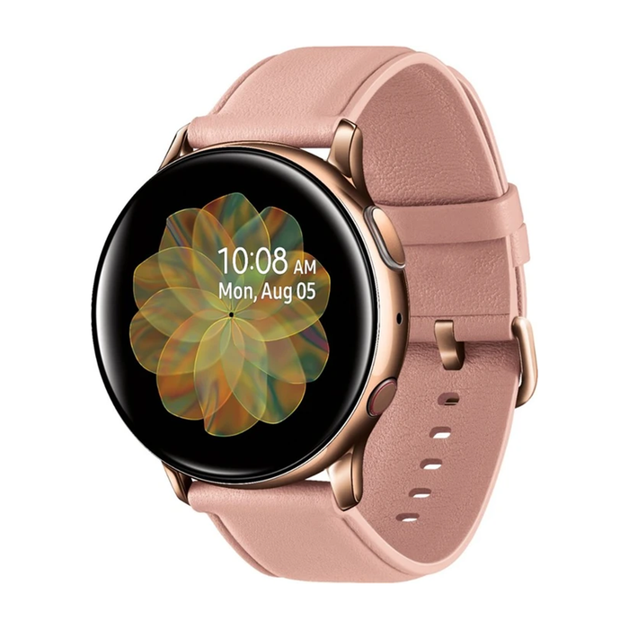 Samsung Galaxy Watch Active 2 Smartwatch 40mm Stainless Steel LTE (Gold) - Refurbished
