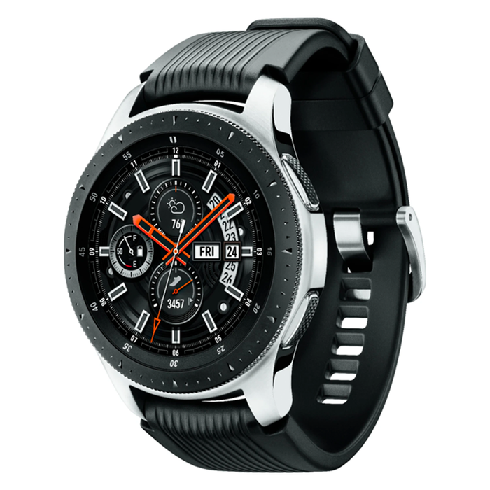 Samsung Galaxy Watch Smartwatch 46mm Stainless Steel GPS (Silver) - Refurbished